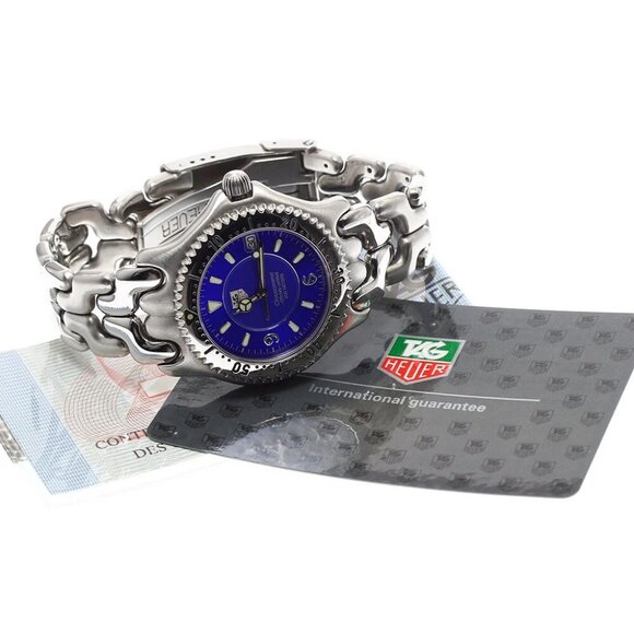 TAG HEUER S/el WG5116.BA0423 Date purple Dial Automatic Men's Watch
